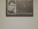 WHITEHOUSE: RIGHT TO KILL LTD EDITION WHITE LABEL