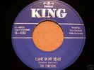 The Checkers - Flame In My Heart - King 4558 - EX -RARE