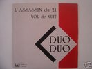 DUO DUO rare French electro minimal synth 7” MODERNE