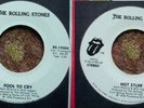 ROLLING STONES Hot Stuff & Fool To Cry orig 45 DJ 1976