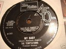 THE TEMPTATIONS  RARE N SOUL 45 TMG 541