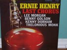 ERNIE HENRY, LAST CHORUS, RIVERSIDE LP RECORD, MUST SEE