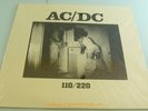 AC/DC AC DC 110/220 LP 33 album 1977 RARE