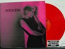 AVENGERS 1st LP orig FIRST press RED vinyl 1983 CRACKER