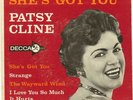 PATSY CLINE US  RARE EP PICTURE SLEEVE  W/ ORIGINAL 45