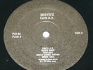 MISFITS Earth AD  very RARE plain silver text label's