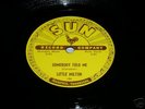 Little Milton 78 rpm Sun Record  #194 Beggin My Baby