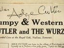 ADGE CUTLER - SCRUMPY & WESTERN  - EP PS - Signed Copy