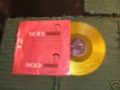 NOFX - Ribbed -  Clear Gold Wax RARE PUNK ROCK