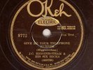 78-Race- Hot Jazz-Okeh 8772  J.C.Higginbotham & 6 Hicks