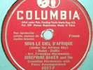 3) JOSEPHINE BAKER & COMEDY HARMONISTS COLUMBIA 4027-F