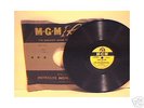 HANK WILLIAMS-SIGNED 78 RPM-LONESOME BLUES-1950s