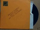 FRANK ZAPPA HOT RATS LIVE LP SIGNED AUTO BLUE VINYL
