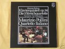 QUARTETTO ITALIANO / POLLINI Brahms quartets PHIL. 3 LP