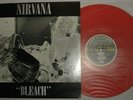 Nirvana Bleach - Red Vinyl on AUS Waterfront Label RARE