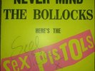 SID VICIOUS SIGNED ORIGINAL NEVER MIND LP 1977