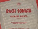 GEORGES ENESCO/BACH SOLO VIOLIN/REMINGTON