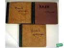 HANK WILLIAMS  78'S-THREE POCKET FOLDERS WITH 34 RECS