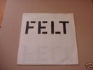 FELT INDEX VERY RARE FIRST SINGLE 7'' 1979