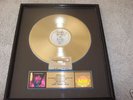GOLD RECORD AWARD STEP JOHNSON JESSE JOHNSON'S REVUE 
