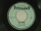 FIVE SCALDERS doo wop 45 GIRL FRIEND DRUMMOND