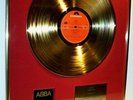 ABBA original goldene Schallplatte Gold BPI Award*RIAA*