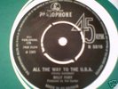 BILLY FURY ALL THE WAY TO THE U.S.A. RARE UK PARLOPHONE