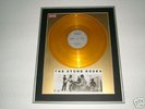THE STONE ROSES RARE GOLD VINYL FRAMED NOS 4 OF 30