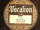 Henry Thomas, Vocalion 1139, E- / V+