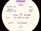 Beatles Can't Buy Me Love / Can't Do That Acetate 45