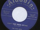 THE 5 FIVE KEYS 45 KEEP FROM CRYIN ALADDIN 3167 DOO WOP