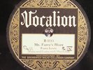 Furry Lewis, Vocalion 1115, E to E+ / E- to E