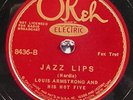 Louis Armstrong And His Hot Five, Okeh 8436, E to E+