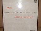 BACH Sonatas Partitas GRUMIAUX Solo 3LP Box HOL-60's NM