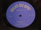 GRAND OLE OPRY RADIO SHOW LP: CARTER FAMILY, L. LYNN +
