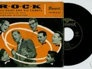 Bill Haley, R-O-C-K, GER EP 10056 yellow m. Seitennaht