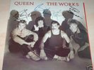 QUEEN group autographed signed ALBUM / LP w/COA