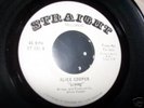 Alice Cooper  Reflected Living Straight promo 45 RARE