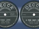 Philippines PATSY CLINE 78 rpm TRUE LOVE
