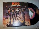 Kiss Flaming Youth  rare  Spain 1976 PROMO 45 P/S
