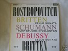 SXL 2298 ED1 Rostropovich plays Britten, Debussy