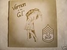 VERNON AND THE G.I.'S 1979 LP ROCKABILLY TEDDY BOY M-
