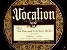 Charlie Jordan, Vocalion 1611, E to E+