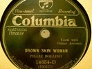 78RPM RARE BLUES PILLIE BOLLING COLUMBIA 14654