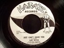 Northern Soul 45 TONY HESTOR on KARATE Just Can't Leave