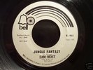Rare Funk Jazz 45 SAM MOST on BELL Jungle Fantasy M-