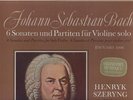 SZERYNG/BACH SOLO VIOLIN/DG/3 LP BOX