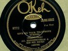 Okeh 8772 J.C.HIGGINBOTHAM SIX HICKS EE+