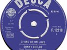 SONNY CHILDE GIVING UP ON LOVE NORTHERN SOUL LISTEN