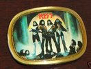 RARE VINTAGE 1977 KISS LOVE GUN BELT BUCKLE